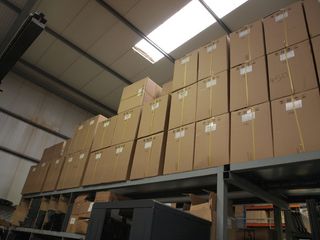 仓库、公司、商店、盒子、价值观、驱逐、低角度视图、建筑