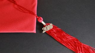 毕业，帽子，帽子，学术，成功，流苏，毕业，毕业帽