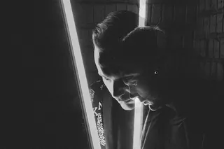 人类的灰度摄影