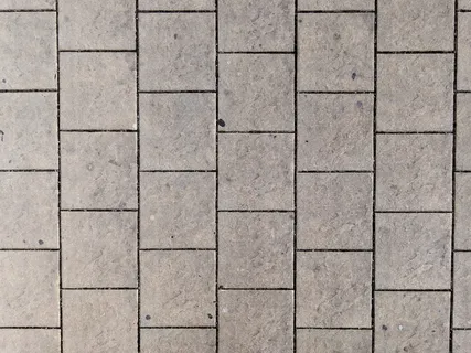 灰色混凝土板、路面、石头、图案、纹理、铺路、地面、砌块