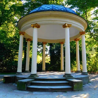 太阳寺, 庭院, 花园, 公园, 庭院花园, 公园, 在公园里, 拜罗伊特, 上弗兰肯