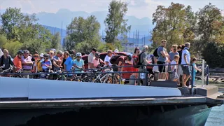 船舶、游轮、渡轮、人员、运输、旅行、旅游、液体