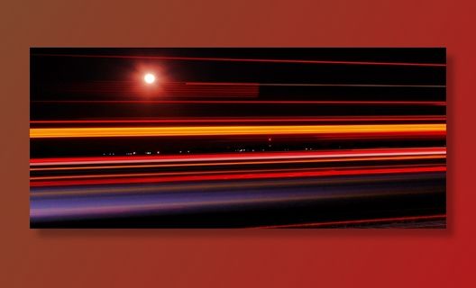 夜间公路，小径，公路，夜间，公路，交通，灯，汽车