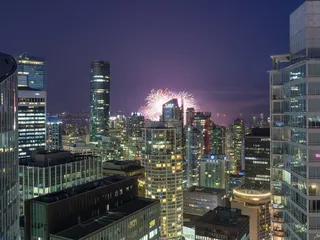 城市建筑物航拍照片