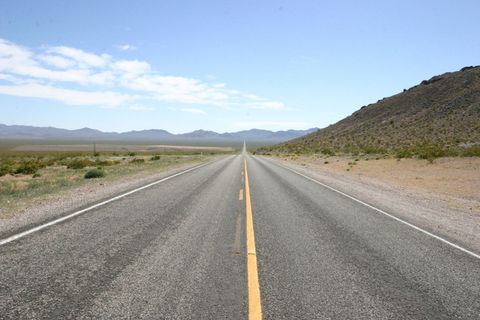 道路、自然、旅游、景观、buitenweg、环境、美国、高速公路