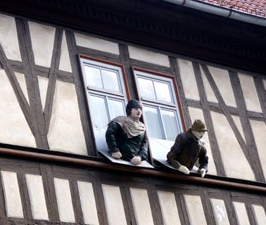 fenstergucker，truss，fachwerkhaus，建筑，建筑结构，低角度视图，窗户，真人