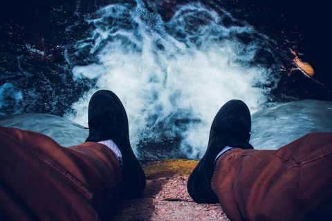 湖,自然,水,鞋,凉爽,悬崖,瀑布,河流 湖,自然,水,鞋,凉爽,悬崖,瀑布,河流