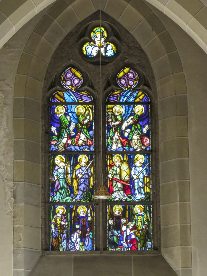 教堂，宗教，大教堂，彩色玻璃，宗教，基督教，天主教，彩色