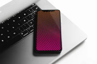 黑色Android智能手机