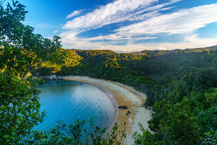 阿贝尔·塔斯曼，威胁，海湾，海洋，海滩，景观，自然