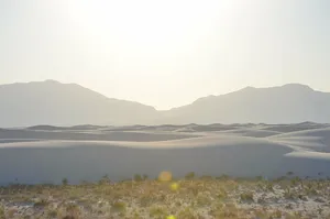白天的沙漠，风景，摄影，高山，高地，沙子，沙漠，天空
