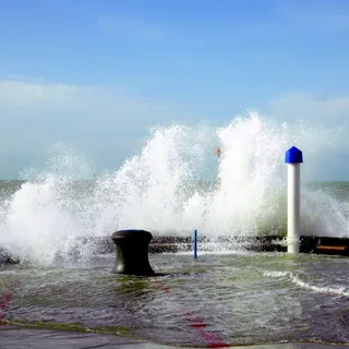 水、海、风、暴风雨、天气、海岸、暴风雨、天气、洪水