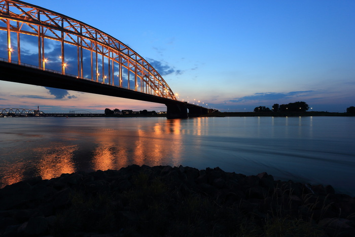 荷兰，奈梅根，river，waal，waalbridge，waalbrug，holland，steel