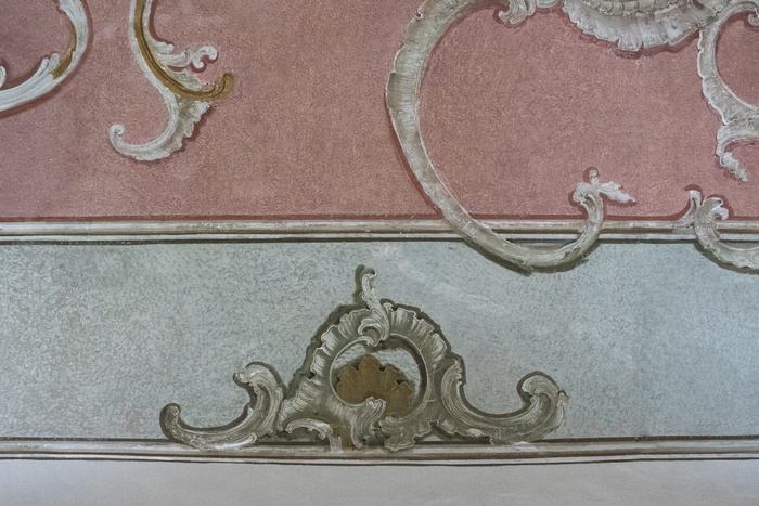 灰泥、毯子、彩绘、洛可可、装饰、建筑、室内、修道院