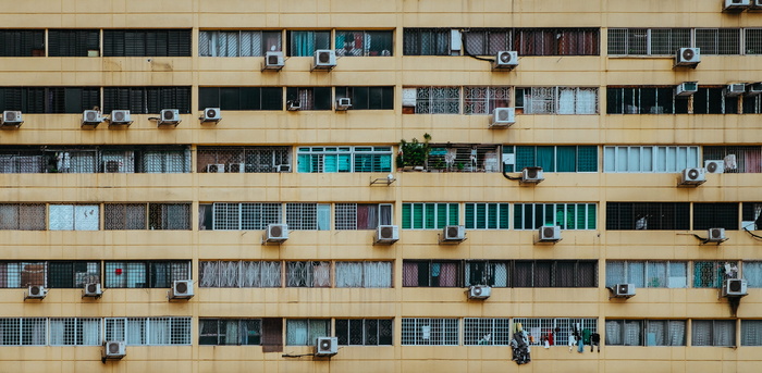 白色家电挂楼