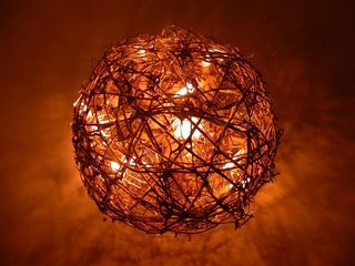 灯光、球、装饰、球体、室内、无人、照明、单个对象