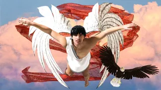 天使, 阿里, 心, 天鹰座, 云, 飞, 梦想, 浮动