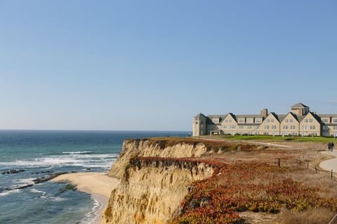 美国, 半月湾, 水, 加利福尼亚州, 景观, 海洋, 酒店, 度假村