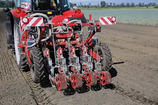 播种机，种子，洋葱种子，洋葱，田地，耕地，农业，农业机械