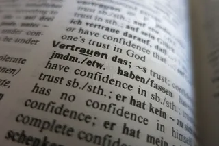 信任，书，单词，字母，字体，音调，单词，纸张