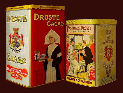 锡盒, 罐子, 德罗斯特, 可可, 锭剂, 棕色, 背景, 人类代表