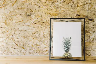 植物，菠萝，食品，水果，照片，印刷品，相框，相框