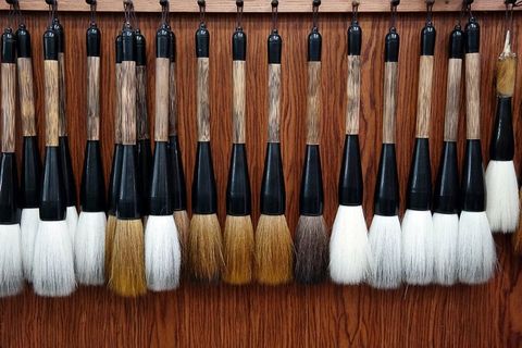 毛笔、书法、硫酸、商店、滤袋、动物数码、书写工具、东方