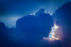 空气，美丽，美丽，蓝色，云，蓝色，云，云景，多云