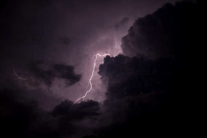 lightning数字壁纸，风暴，闪电，da，自然，天气，天空，闪电