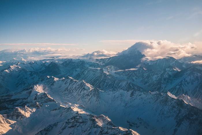 雪山航空摄影