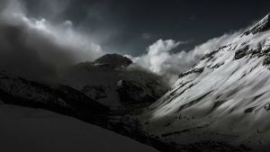 山，有盖，雪，自然，风景，山，冬天，寒冷