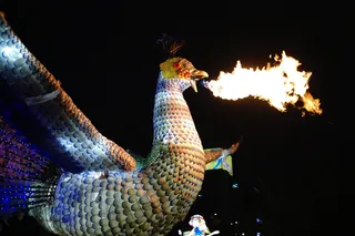 任何，人，没有，户外，新的，灯笼，节日，火焰