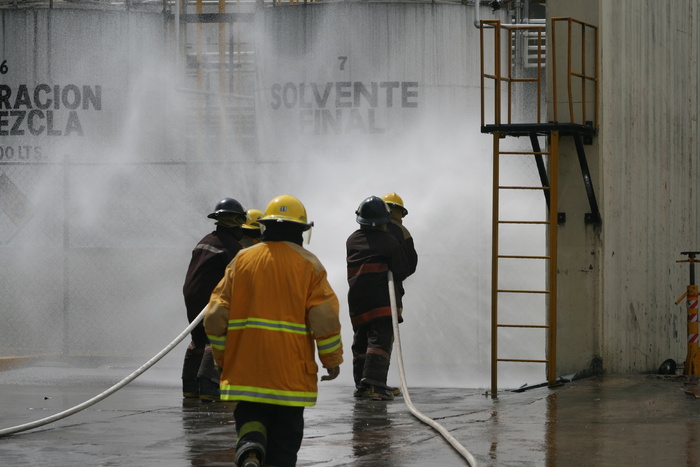 火, 旅, 软管, 救赎, 人, 水, 占领, 后视图