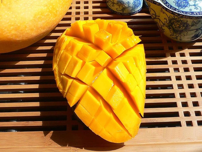 芒果切片、芒果、hd芒果、芒果水果、食品和饮料、食品、室内、静物画