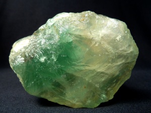 特写照片，蓝色，石头，萤石，萤石，玻璃光泽，绿色，白色