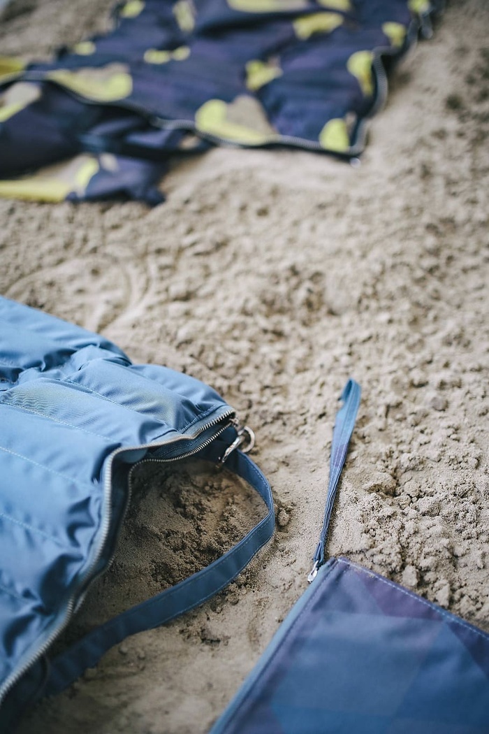 沙滩上的各种东西