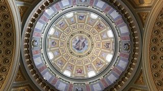 圣史蒂芬教堂教堂天花板宗教建筑建筑建筑建筑穹顶