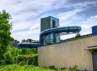 水滑梯，游泳池，冒险，体验，乐趣，滑梯，水，水乐趣