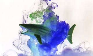 抽象，丙烯酸，艺术，艺术，背景，混合，蓝色，明亮