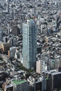 高层建筑白天鸟瞰图 高层建筑白天鸟瞰图