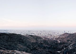 建筑、道路、景观、城市、城市、景观、天空、云