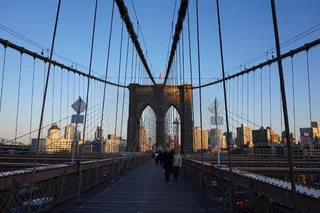 布鲁克林大桥, 桥, 纽约, 纽约州, 建筑, 建筑结构, 桥-人造结构, 吊桥