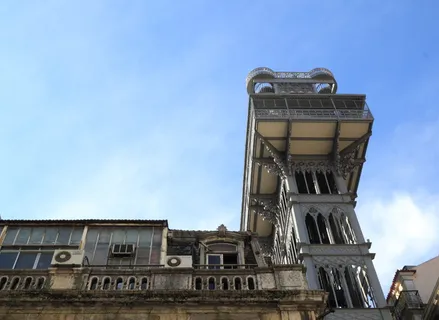 葡萄牙, 里斯本, 行人, 电梯, elevador de santa justa, 1902, 电梯, 建筑外观 葡萄牙, 里斯本, 行人, 电梯, elevador de santa justa, 1902, 电梯, 建筑外观