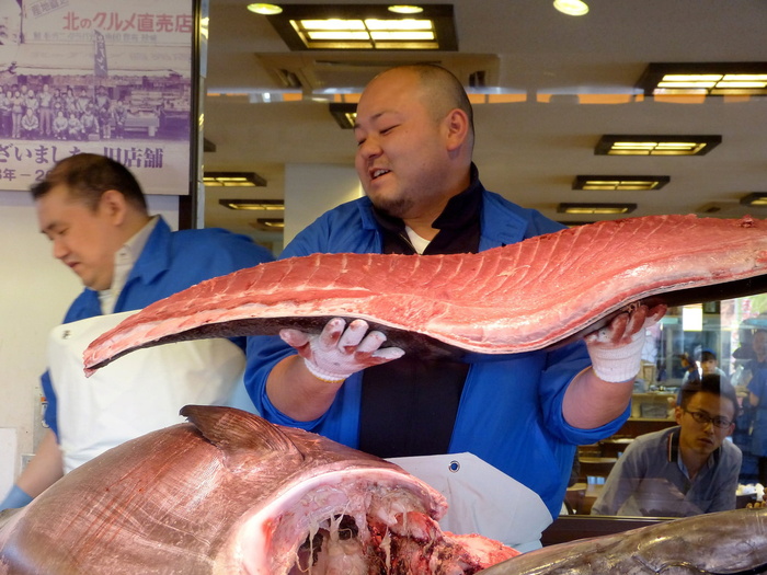 鱼，切片，切片，食物，餐馆，人，活动，工作