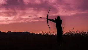 黎明，风景，日落，人，精确，行动，活跃，活动