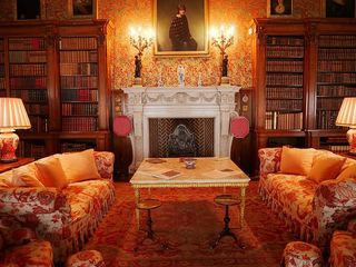 摄影、客厅、房间、壁炉、房子、历史、旧家具、温暖