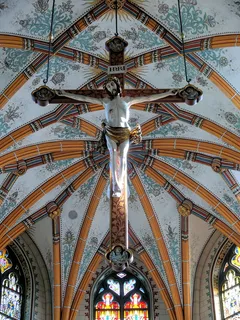 教堂、拱顶、pax、低角度视图、建筑、已建结构、无人、游乐园