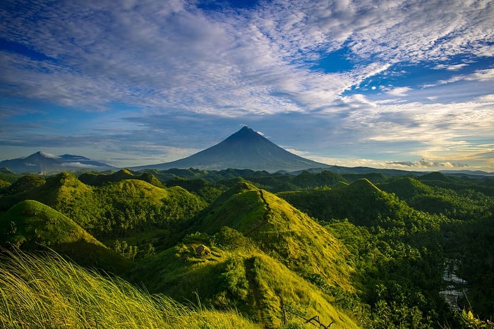 山峦美景