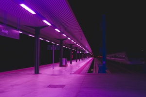 建筑、模糊、黑暗、市中心、黄昏、欧洲、傍晚、照明