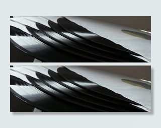 特写照片，多张，乙烯基光盘，乙烯基，音乐，唱片，音乐，唱片，模拟复制